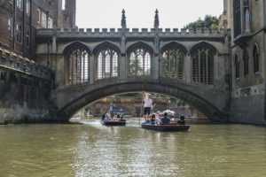 Punting on the River Cam Cambridge