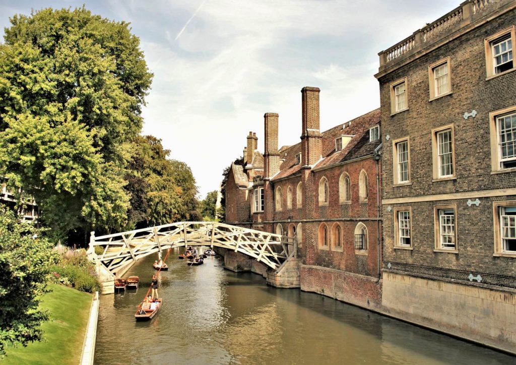 Mathematical Bridge at Queens' College Cambridge